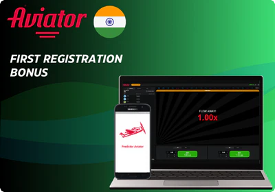 Registration Bonus in Aviator
