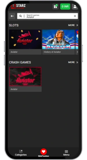 Search for Aviator