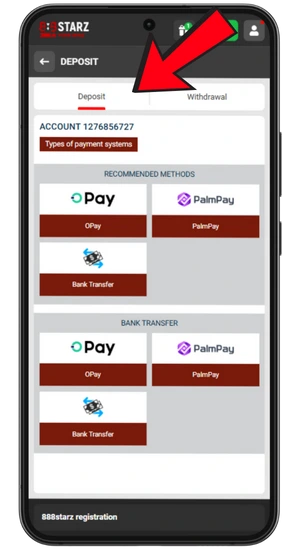 Deposit funds safely