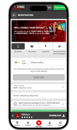 Create your account