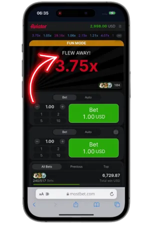 Risk of loss Aviator