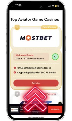 Mostbet best casino for Aviator